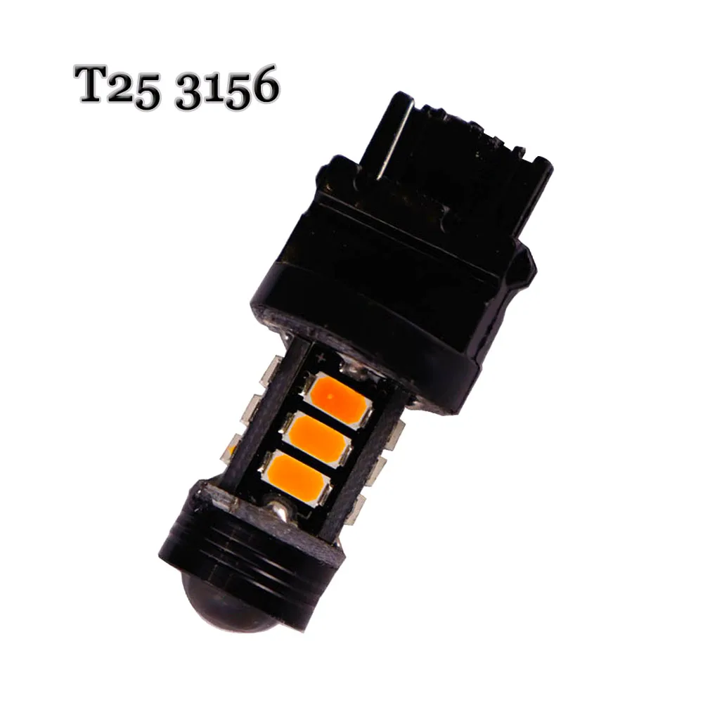 2pcs High power T25 3156 3157 12 SMD 56305 LED 0.18A 15SMD Bulb Car Auto Turn signal bulbs Brake Light lamp White Red Amber 12V
2pcs High power T25 3156 3157 12 SMD 56305 LED 0.18A 15SMD Bulb Car Auto Turn signal bulbs Brake Light lamp White Red Amber 12V