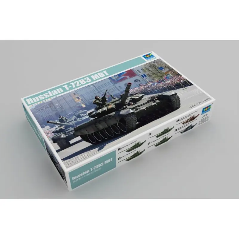 Trumpeter 09508, модель российского стандарта, модель основного боевого танка-масштаб 1/35
Trumpeter 09508, модель российского стандарта, модель основного боевого танка-масштаб 1/35