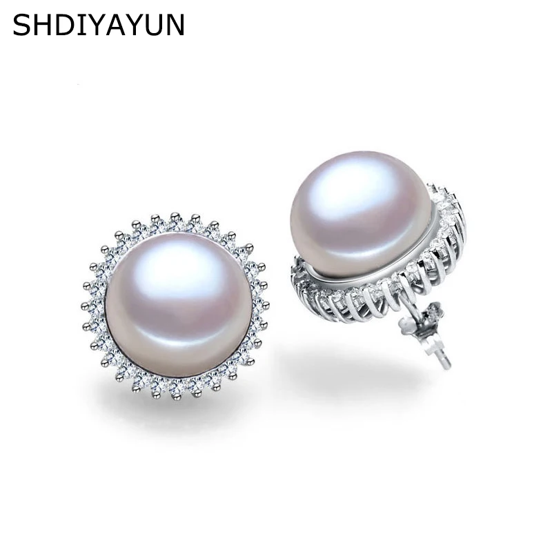 SHDIYAYUN Fashion Pearl Earrings Pearl For Women Classic Audrey Hepburn Freshwater pearl 925Sterling Silver Earrings Jewelry
SHDIYAYUN Fashion Pearl Earrings Pearl For Women Classic Audrey Hepburn Freshwater pearl 925Sterling Silver Earrings Jewelry