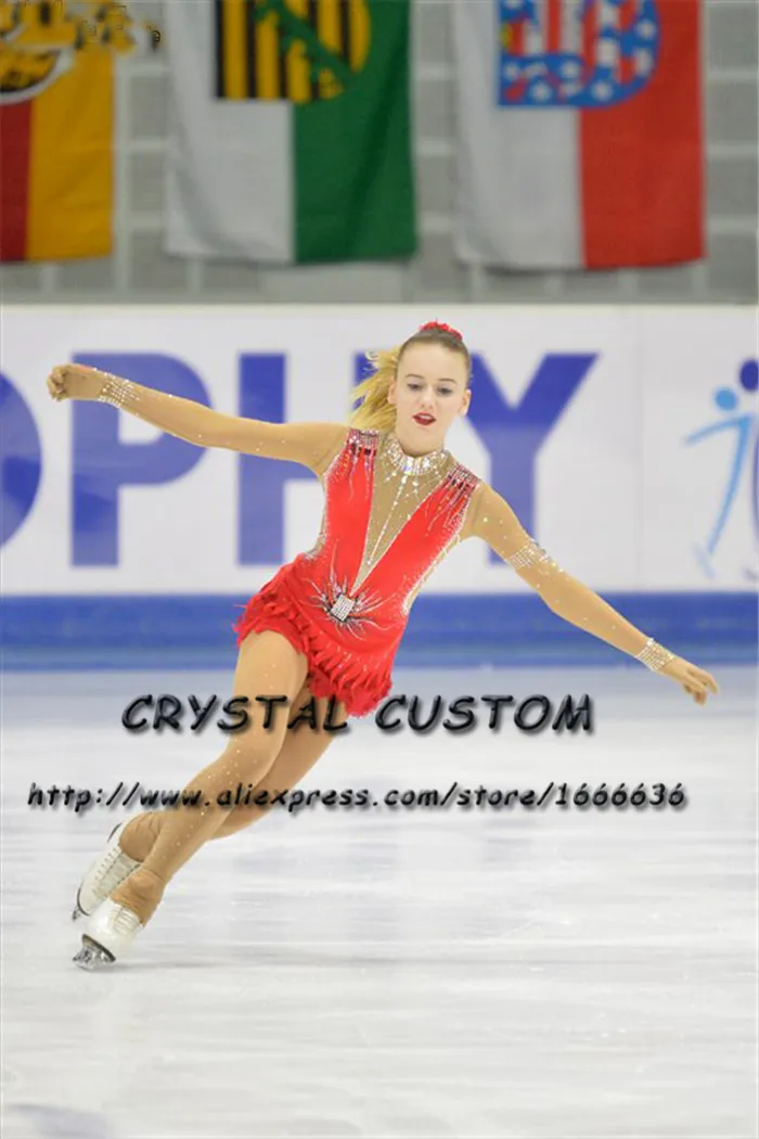 Crystal Custom Figure Skating Dress Girls New Brand Ice Skating Clothes For Competition DR4620
Crystal Custom Figure Skating Dress Girls New Brand Ice Skating Clothes For Competition DR4620