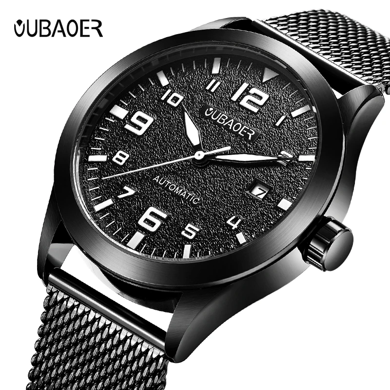 Men's watches OUBAOER automatic mechanical watch leather clock casual business watch top brand sports watch relogio masculino
Men's watches OUBAOER automatic mechanical watch leather clock casual business watch top brand sports watch relogio masculino
