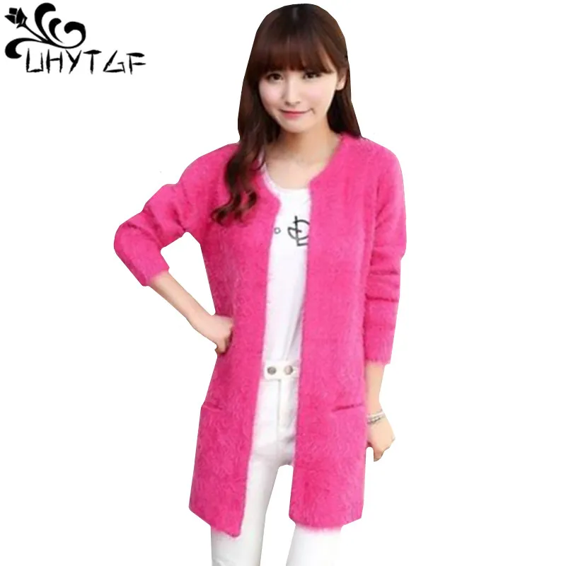 UHYTGF Spring Autumn Sweater Jacket Women's Exquisite Hippocampus Cashmere Cardigan Coat Loose Size Sweater Tops Coat Female 530
UHYTGF Spring Autumn Sweater Jacket Women's Exquisite Hippocampus Cashmere Cardigan Coat Loose Size Sweater Tops Coat Female 530