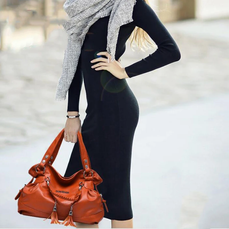 Spring Middle-Aged and Elderly Soft Leather Tassel Bag Large Capacity Single Shoulder Carrying Crossbody Bag
Spring Middle-Aged and Elderly Soft Leather Tassel Bag Large Capacity Single Shoulder Carrying Crossbody Bag