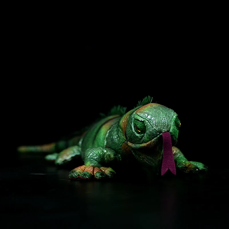 Green Lguana Lizard Real Life Plush Toy Cold-blooded reptile Simulation Reptilia Sauria Animals Stuffed Doll Gift For Kids
Green Lguana Lizard Real Life Plush Toy Cold-blooded reptile Simulation Reptilia Sauria Animals Stuffed Doll Gift For Kids