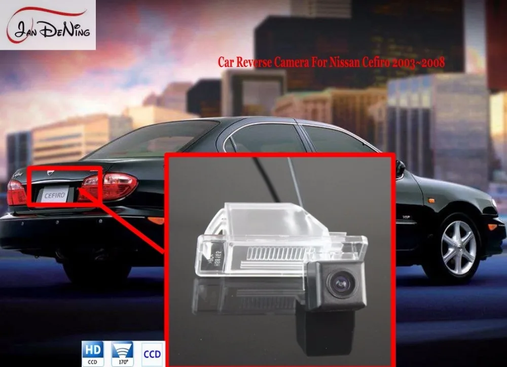 JanDeNing для Nissan Cefiro 2003-2008 HD CCD Парковка заднего вида/резервная камера заднего вида/водонепроницаемый номерной знак света OEM 
JanDeNing для Nissan Cefiro 2003-2008 HD CCD Парковка заднего вида/резервная камера заднего вида/водонепроницаемый номерной знак света OEM