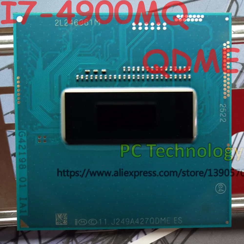 Original Intel Core I7-4900MQ QS Version QDME CPU I7 4900MQ processor FCPGA946 2.80GHz-3.80GHz 8M Quad core free shipping
Original Intel Core I7-4900MQ QS Version QDME CPU I7 4900MQ processor FCPGA946 2.80GHz-3.80GHz 8M Quad core free shipping