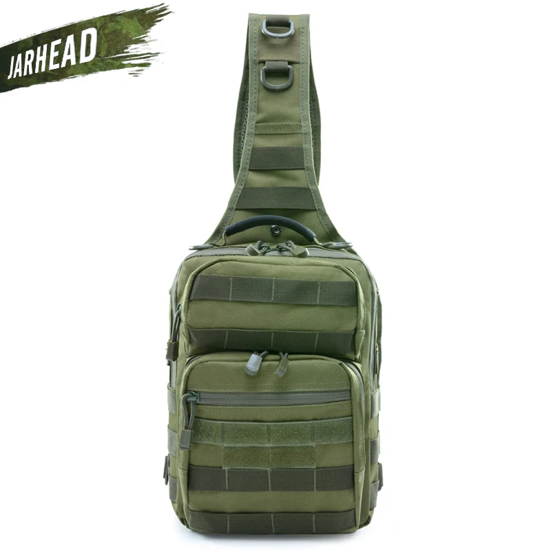 Chest body Sling Single Shoulder Tactical Bag Waterproof Molle Outdoor Backpack Men Fishing Hiking Hunting Bags Sport Bag
Chest body Sling Single Shoulder Tactical Bag Waterproof Molle Outdoor Backpack Men Fishing Hiking Hunting Bags Sport Bag