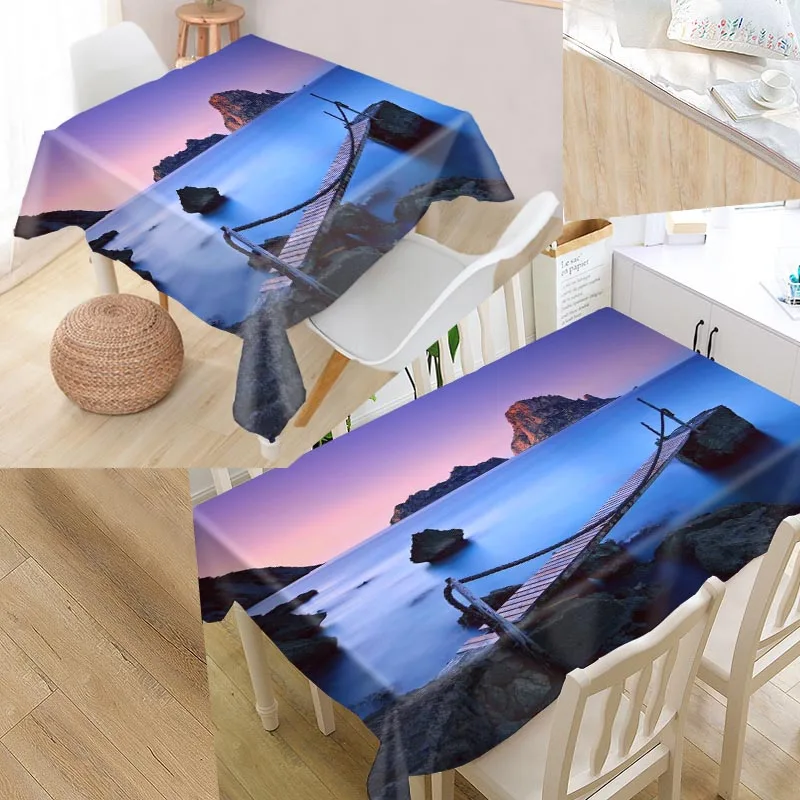 Custom Natural Beauty View Table Cloth Oxford Print Rectangular Waterproof Oilproof Table Cover Square Wedding Tablecloth
Custom Natural Beauty View Table Cloth Oxford Print Rectangular Waterproof Oilproof Table Cover Square Wedding Tablecloth