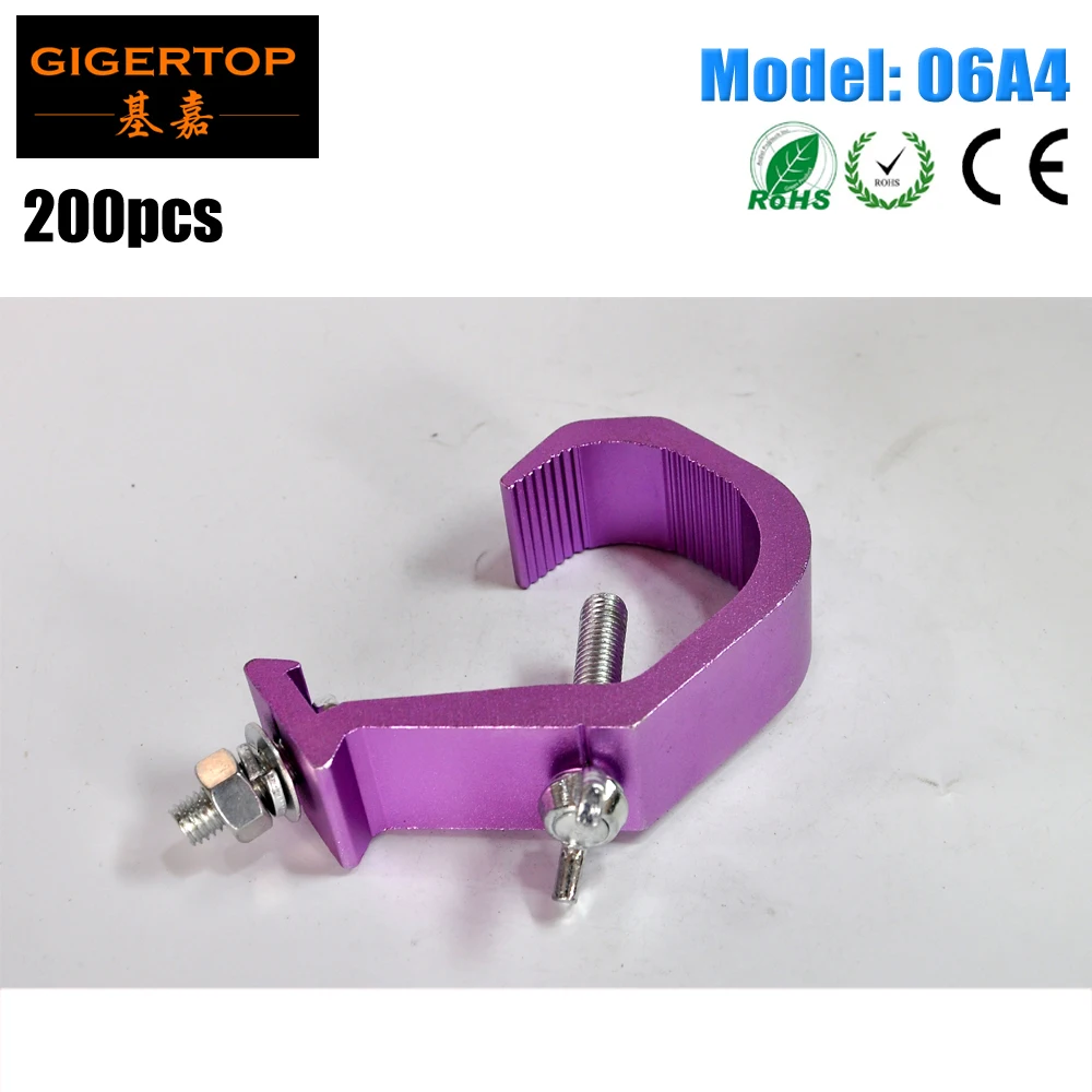200 Pack 06A4 Metal C Clamp Hanger Hook Bracket Steel Stage Theater Lighting Kit 40-60mm Paint Endurable Pink/Purple Color
200 Pack 06A4 Metal C Clamp Hanger Hook Bracket Steel Stage Theater Lighting Kit 40-60mm Paint Endurable Pink/Purple Color