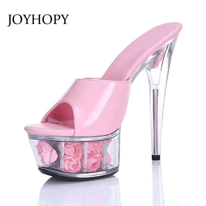 JOYHOPY размера плюс 34-43 женские туфли на очень высоком каблуке 15 см Сланцы Сандалии женские свадебные туфли на платформе с цветами и кристаллами на высоком каблуке
JOYHOPY размера плюс 34-43 женские туфли на очень высоком каблуке 15 см Сланцы Сандалии женские свадебные туфли на платформе с цветами и кристаллами на высоком каблуке