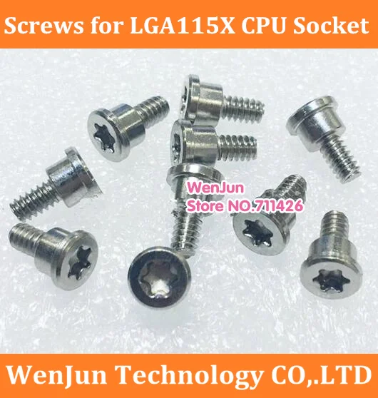 High Quality Screws for LGA 1150/1151/1155/1156 CPU socket LGA115X CPU adapter 500pcs/lot
High Quality Screws for LGA 1150/1151/1155/1156 CPU socket LGA115X CPU adapter 500pcs/lot