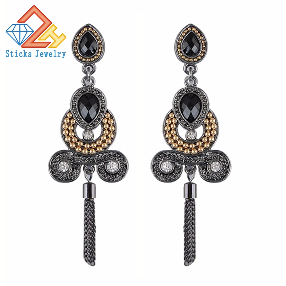 Tassel Earrings Fashion Women Earring Alloy Earrings Long Earrings Factory Outlets
Tassel Earrings Fashion Women Earring Alloy Earrings Long Earrings Factory Outlets