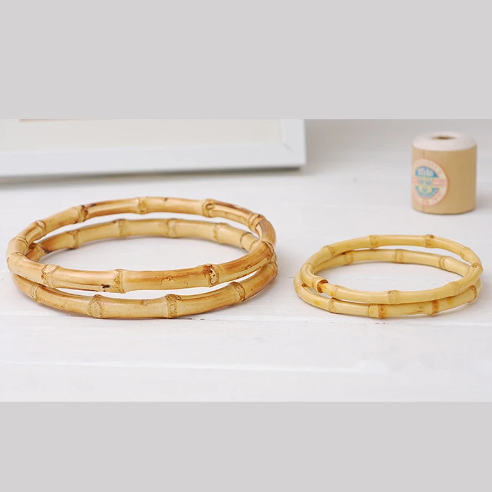 Bamboo Bag Handle DIY Accessories China Factory Size 18 Cm Bamboo Purse Handle Hand Ring Cheap Fashion Bamboo Handle
Bamboo Bag Handle DIY Accessories China Factory Size 18 Cm Bamboo Purse Handle Hand Ring Cheap Fashion Bamboo Handle