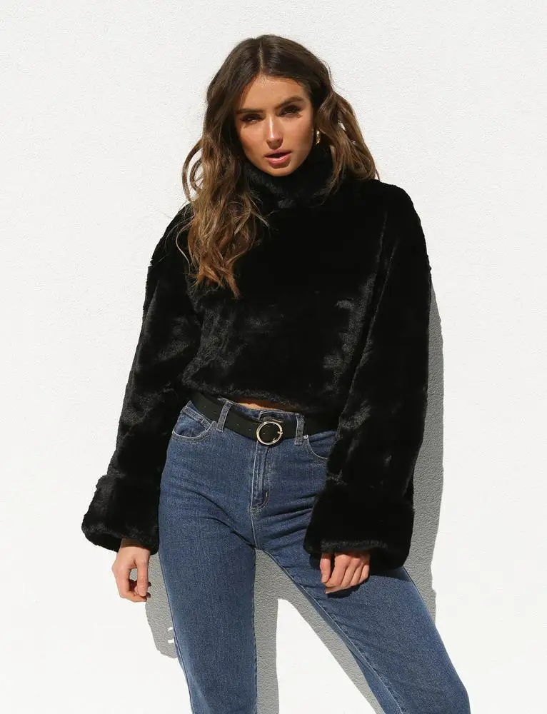 BKLD 2024 New Women Clothes Casual Autumn Long Sleeve Black White Turtleneck Crop Hoodies Sweatshirts Pullovers Velour Top
BKLD 2024 New Women Clothes Casual Autumn Long Sleeve Black White Turtleneck Crop Hoodies Sweatshirts Pullovers Velour Top