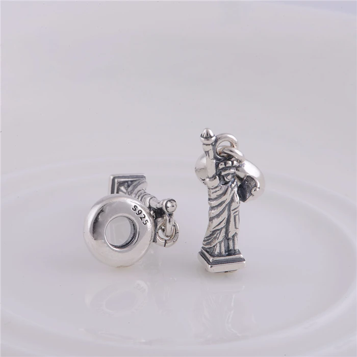 Fits Pandora Bracelet Necklace DIY Making Fashion 925 Sterling Silver Beads Statue of Liberty Charm DIY Jewelry For Women
Fits Pandora Bracelet Necklace DIY Making Fashion 925 Sterling Silver Beads Statue of Liberty Charm DIY Jewelry For Women