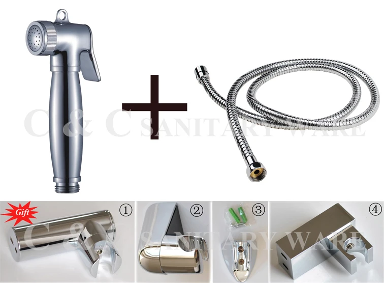 Good News! Send Holder As Gift, Single Handle Brass Chrome Shattaf Portable Bidet - Free Shipping A2010S
Good News! Send Holder As Gift, Single Handle Brass Chrome Shattaf Portable Bidet - Free Shipping A2010S
