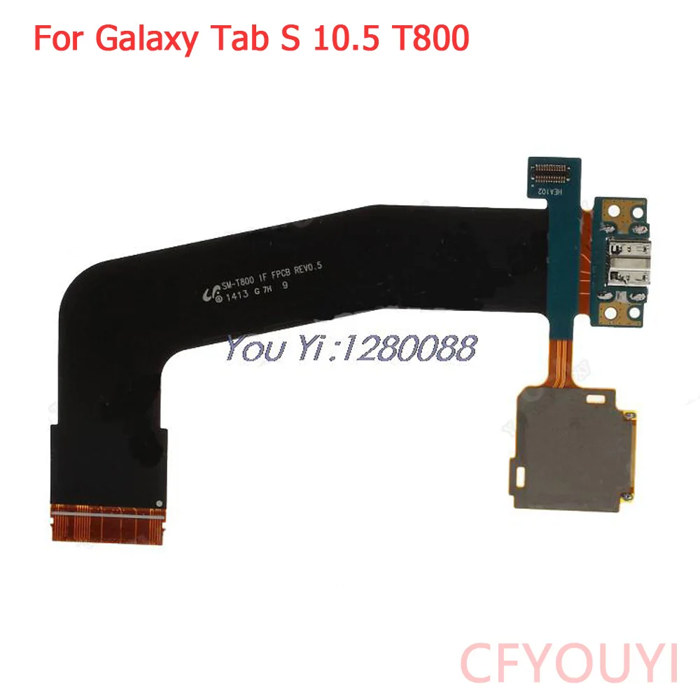 For Samsung Galaxy Tab S 10.5 T800 USB Dock Connector Charging Port Flex with SD Card Reader Flex Cable
For Samsung Galaxy Tab S 10.5 T800 USB Dock Connector Charging Port Flex with SD Card Reader Flex Cable