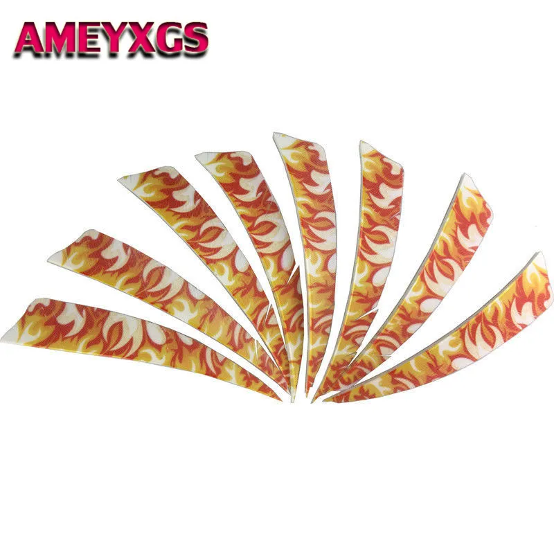 50pcs 4" Turkey Feather Nature Archery Arrow Fletches Shield Shape Fletching DIY Tools For Arrow Hunting Shooting Accessories
50pcs 4" Turkey Feather Nature Archery Arrow Fletches Shield Shape Fletching DIY Tools For Arrow Hunting Shooting Accessories