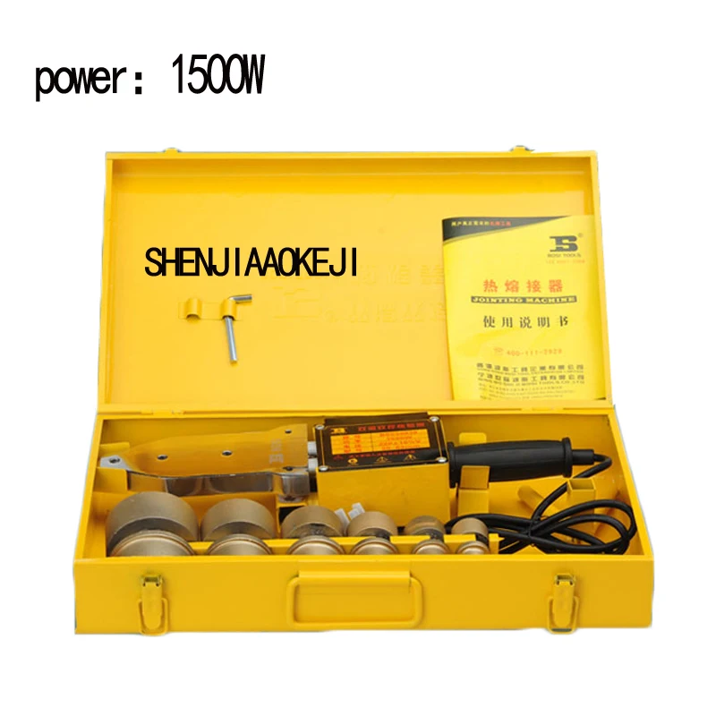 1PC 220V Temperature adjustment Hot Melt Device PPR, PE, PB and other water pipes Dual temperature dual control Welding tool
1PC 220V Temperature adjustment Hot Melt Device PPR, PE, PB and other water pipes Dual temperature dual control Welding tool