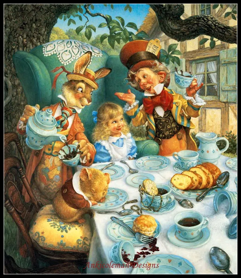 Needlework for embroidery DIY DMC High Quality - Counted Cross Stitch Kits 14 ct Oil painting - JMad Tea Party
Needlework for embroidery DIY DMC High Quality - Counted Cross Stitch Kits 14 ct Oil painting - JMad Tea Party