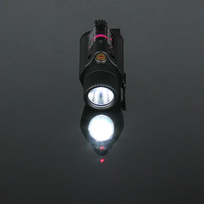 Tactical LED Light M6 Flashlight White pistol Light with Red Laser Sight for hunting gz150003R
Tactical LED Light M6 Flashlight White pistol Light with Red Laser Sight for hunting gz150003R