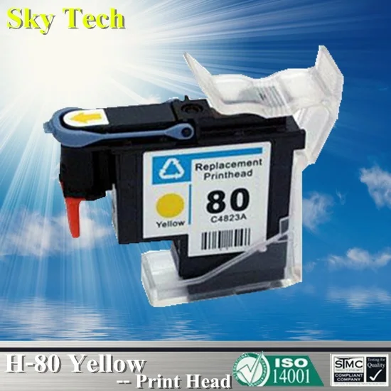 Quality Remanufactured Print Head For HP80 Yellow , Renew C4823A For HP Designjet 1050 1055 1000 printer
Quality Remanufactured Print Head For HP80 Yellow , Renew C4823A For HP Designjet 1050 1055 1000 printer