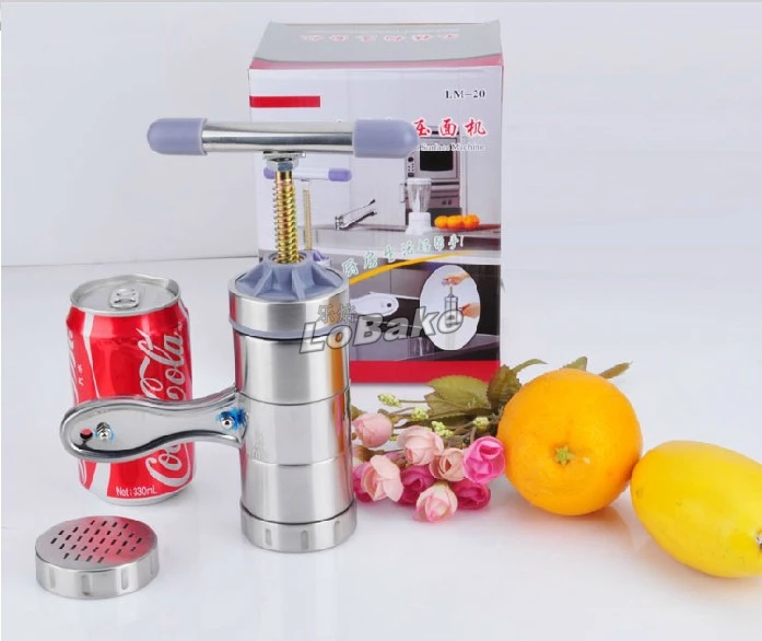 Stainless steel Home Kitchen spaghetti Noodle Press Machine with 5 different maker fruit juicer
Stainless steel Home Kitchen spaghetti Noodle Press Machine with 5 different maker fruit juicer