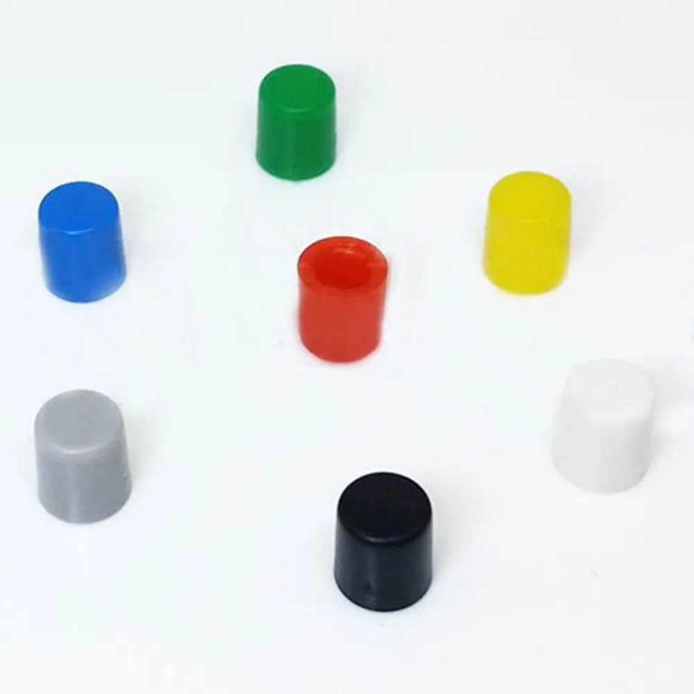 100pcs 6*6.45mm Button Caps Tactile Button Caps Multicolor Round Switch Button Caps for 6*6 Switch Buttons
100pcs 6*6.45mm Button Caps Tactile Button Caps Multicolor Round Switch Button Caps for 6*6 Switch Buttons