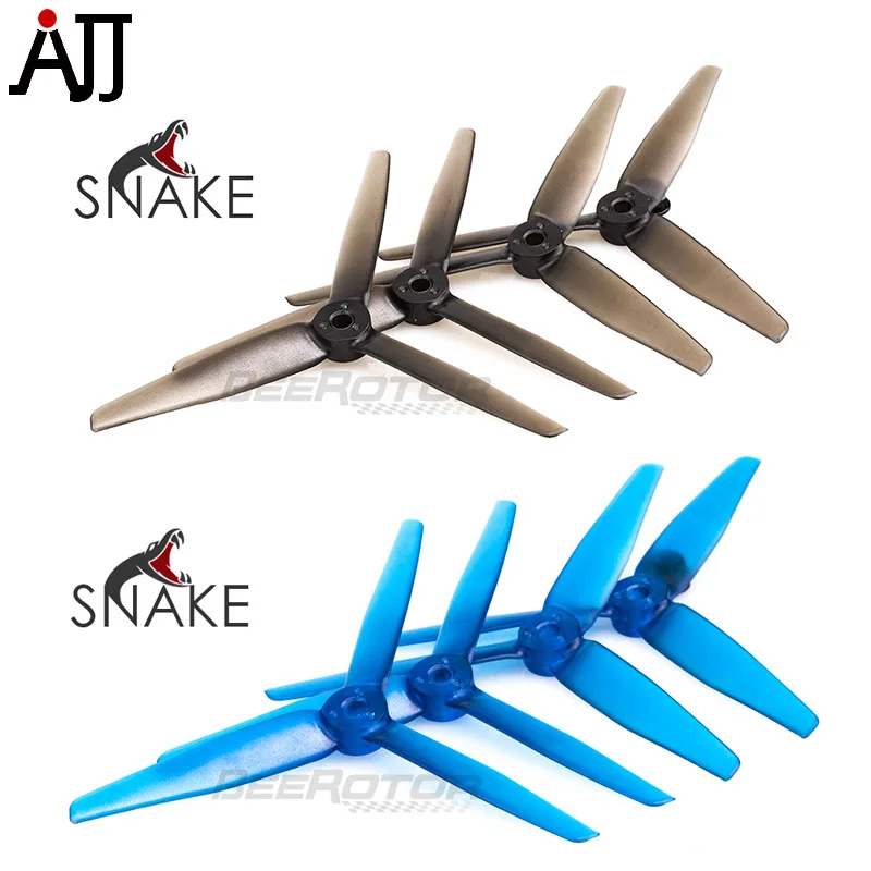 10 Pairs BeeRotor SNAKE 5x5.5'' 5055 3-Blades Propeller CW CCW Props Transparent Blue Black Low Noise FPV Racing Propellers
10 Pairs BeeRotor SNAKE 5x5.5'' 5055 3-Blades Propeller CW CCW Props Transparent Blue Black Low Noise FPV Racing Propellers