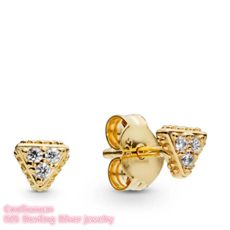 Summer 100% 925 Sterling Silver Sparkling Triangles Stud Earrings Original European Style Brand woman Jewelry
Summer 100% 925 Sterling Silver Sparkling Triangles Stud Earrings Original European Style Brand woman Jewelry