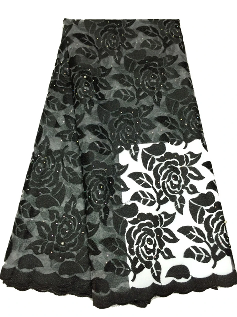 Newest Fashion dress designer material guipure lace fabric black wholesale African net cord lace fabrics French lace for lady
Newest Fashion dress designer material guipure lace fabric black wholesale African net cord lace fabrics French lace for lady