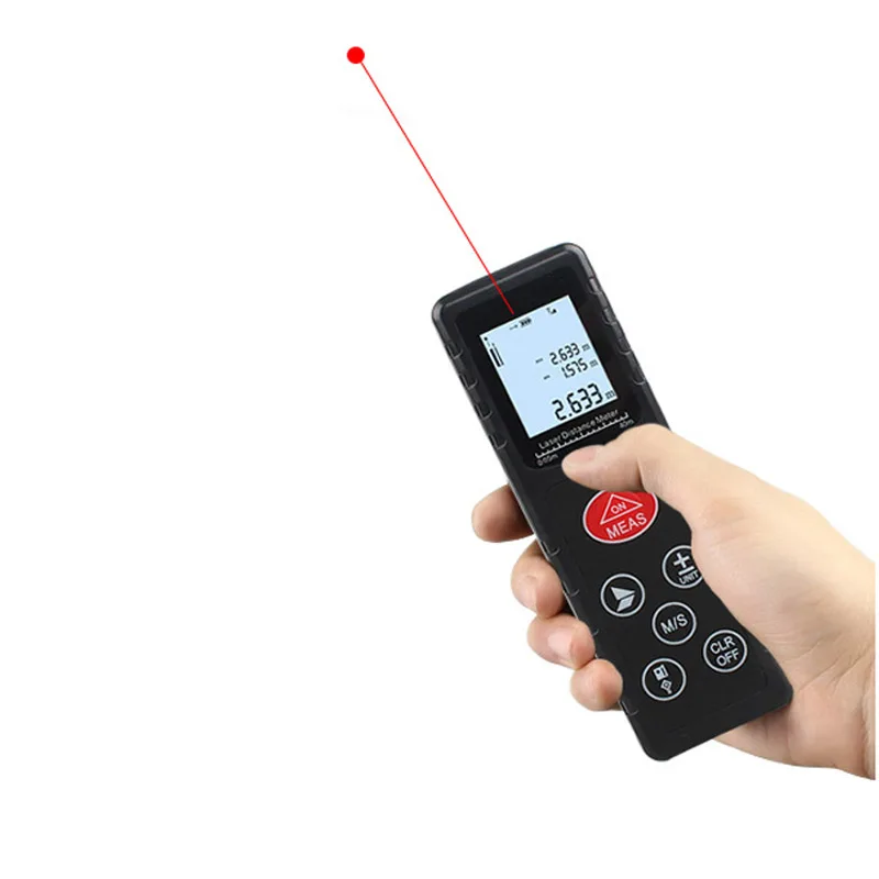 High Quanity Mini Mulit-function 40M Tape Laser Rangefinder Measuring Area Volume Distance Laser Meter Digital Electric Machine
High Quanity Mini Mulit-function 40M Tape Laser Rangefinder Measuring Area Volume Distance Laser Meter Digital Electric Machine
