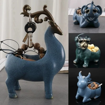 Creative Animal Storage Box Coffee Table Desktop Remote Control Mobile Phone Porch Shoe Cabinet Key Storage Tray
Creative Animal Storage Box Coffee Table Desktop Remote Control Mobile Phone Porch Shoe Cabinet Key Storage Tray