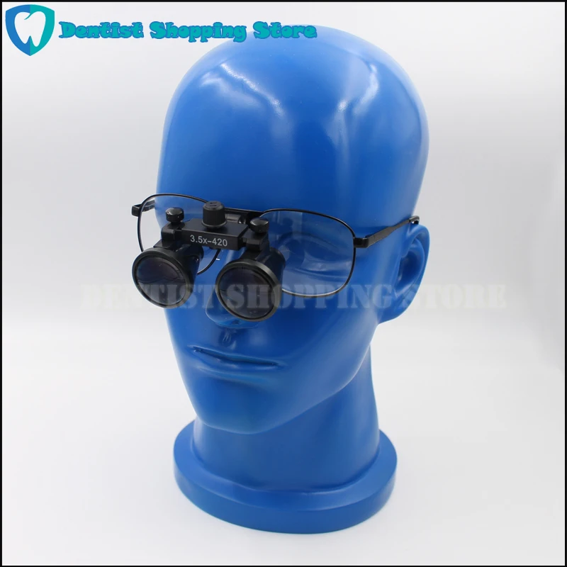 Dental Loupes Dental Magnifier 2.5X420 3.5X420 Dental Lab Medical Loupe Magnification Binocular Headlight Headlamp
Dental Loupes Dental Magnifier 2.5X420 3.5X420 Dental Lab Medical Loupe Magnification Binocular Headlight Headlamp