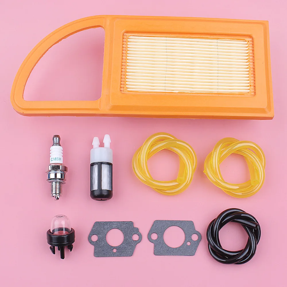 Air Fuel Filter Line Hose For Stihl BR500 BR550 BR600 Primer Bulb Gasket Spark Plug Kit Blower Replacement Spare Part
Air Fuel Filter Line Hose For Stihl BR500 BR550 BR600 Primer Bulb Gasket Spark Plug Kit Blower Replacement Spare Part