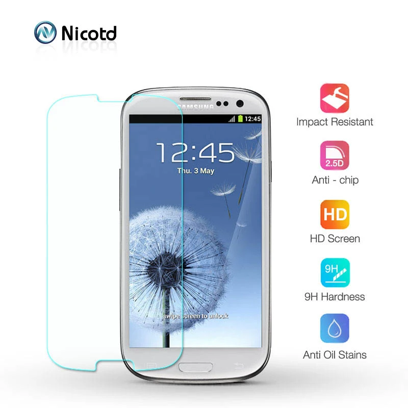 Nicotd Tempered Glass For Samsung Galaxy S3 S4 S5 S6 S7 A3 A5 J3 2015 2016 Grand Prime Screen Protector HD 2.5D Protective Film
Nicotd Tempered Glass For Samsung Galaxy S3 S4 S5 S6 S7 A3 A5 J3 2015 2016 Grand Prime Screen Protector HD 2.5D Protective Film