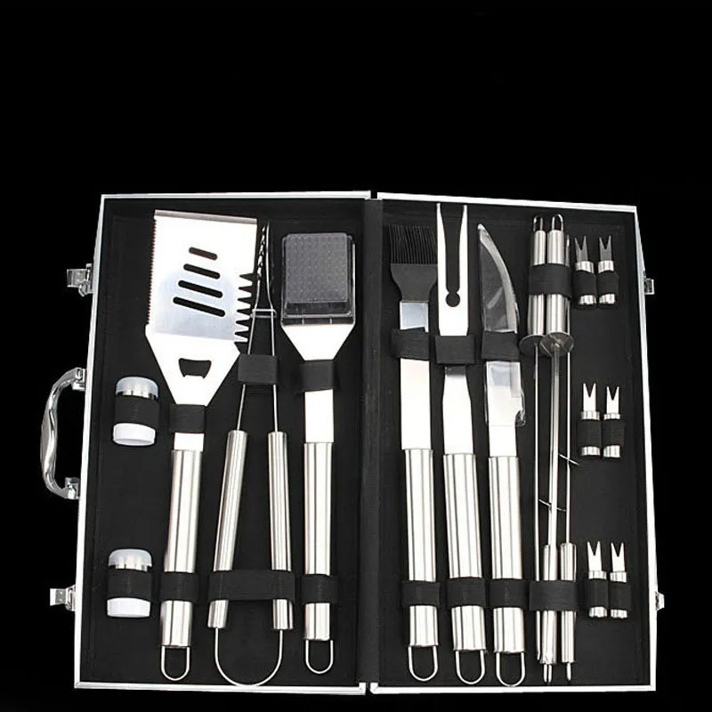 BBQ tools 18 piece set bbq Meige stainless steel grill outdoor barbecue fork
BBQ tools 18 piece set bbq Meige stainless steel grill outdoor barbecue fork