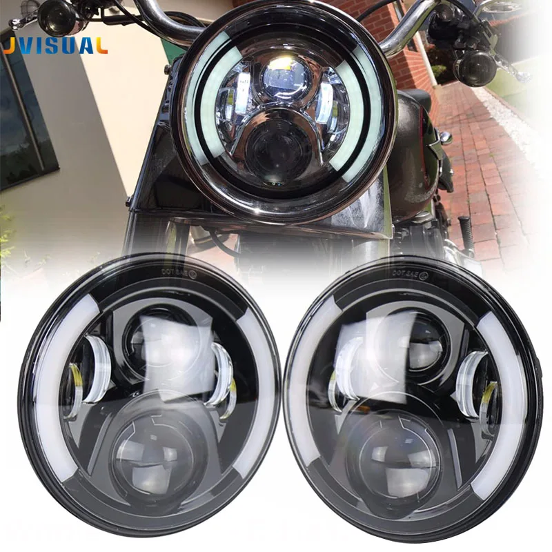 Generation 2 LED Head light 7" Led Headlight Motorcycle Motobike 883 Projector Headlamp for Bike
Generation 2 LED Head light 7" Led Headlight Motorcycle Motobike 883 Projector Headlamp for Bike