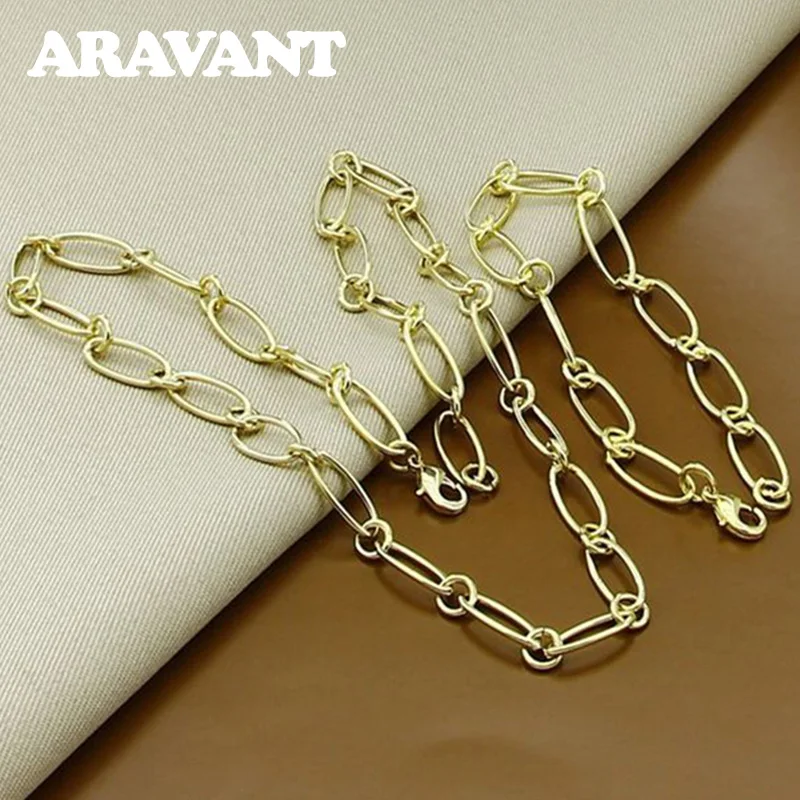 Bridal Jewelry Set Silver 925 Gold Color Necklaces Bracelets Set For Women Wedding Party Jewelry
Bridal Jewelry Set Silver 925 Gold Color Necklaces Bracelets Set For Women Wedding Party Jewelry