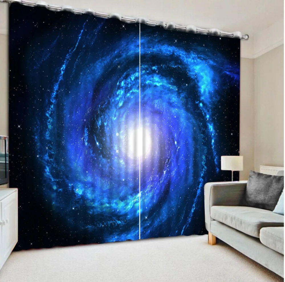 custom curtains modern curtains for living room Night Sky Milky Way blue room curtains home and decor 3D curtains
custom curtains modern curtains for living room Night Sky Milky Way blue room curtains home and decor 3D curtains