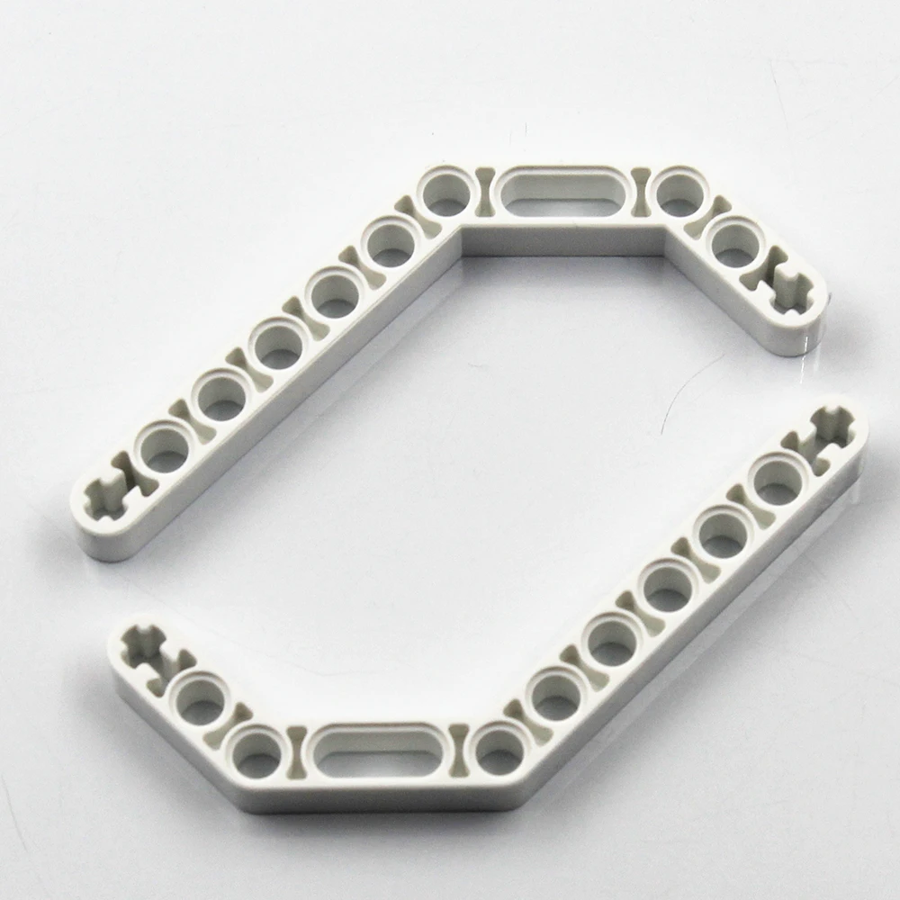 Self-Locking Bricks MOC Technical Beams Parts Building Blocks Toy 10pcs Double-bent Arm 3X7 45 Degree Compatible with Lego 32009
Self-Locking Bricks MOC Technical Beams Parts Building Blocks Toy 10pcs Double-bent Arm 3X7 45 Degree Compatible with Lego 32009