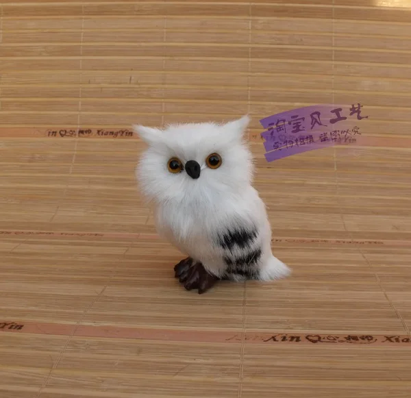 cute simulation right owl toy polyethylene&fur small white owl doll gift about 5x5x7cm 0830
cute simulation right owl toy polyethylene&fur small white owl doll gift about 5x5x7cm 0830