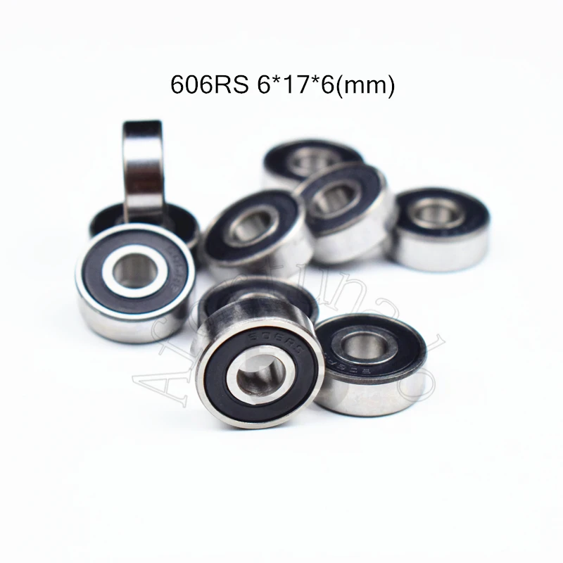 606RS Bearing 10pcs 6*17*6(mm) free shipping chrome steel Rubber Sealed High speed Mechanical equipment parts
606RS Bearing 10pcs 6*17*6(mm) free shipping chrome steel Rubber Sealed High speed Mechanical equipment parts
