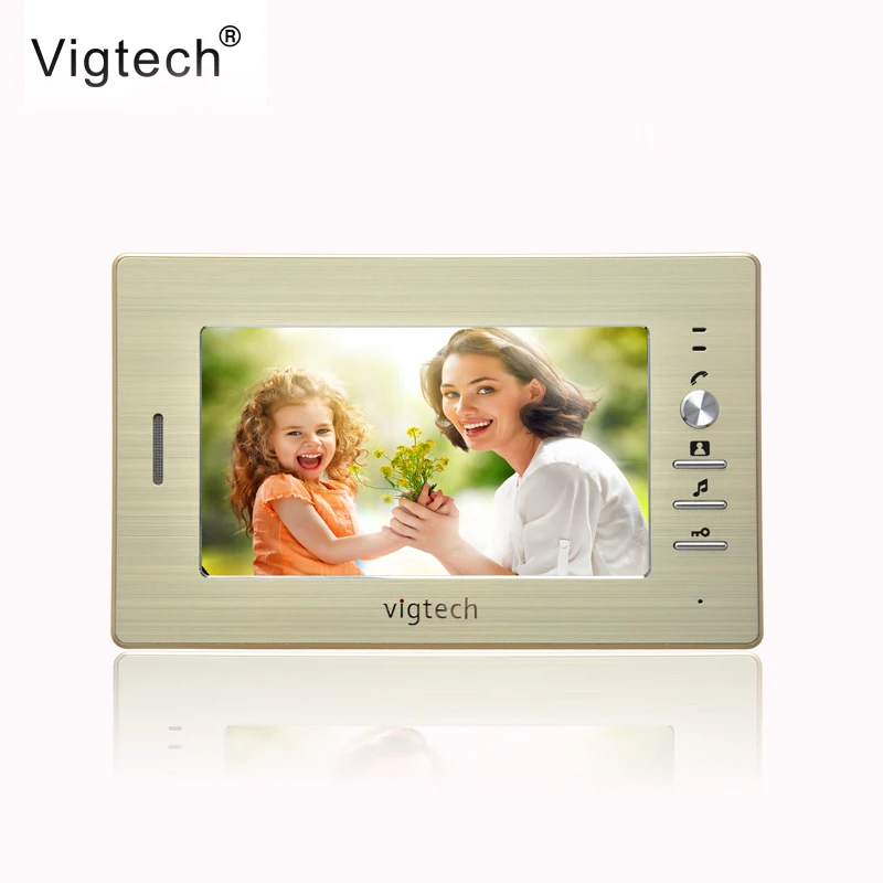 Vigtech 7Inch LCD Home Video Door Phone Indoor Unit Monitor System With Power Adapter Wired Color Screen Support Camera
Vigtech 7Inch LCD Home Video Door Phone Indoor Unit Monitor System With Power Adapter Wired Color Screen Support Camera