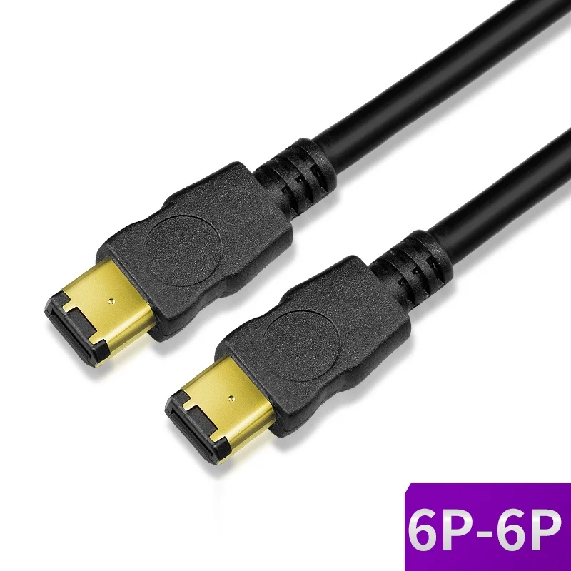 Кабель для передачи данных IEEE1394A IEEE 1394 6 P to 6 P 6 P-6 P 6-контактный кабель для промышленной камеры Firewire 400 Мбит/с 1,5 м 3 м 5 м 10 м 15 м
Кабель для передачи данных IEEE1394A IEEE 1394 6 P to 6 P 6 P-6 P 6-контактный кабель для промышленной камеры Firewire 400 Мбит/с 1,5 м 3 м 5 м 10 м 15 м
