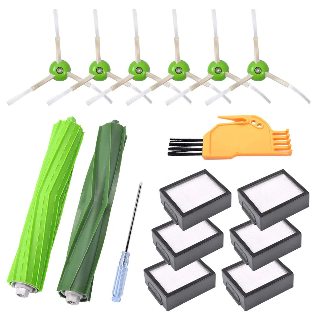 Roller brush Filter Side brush Kits for iRobot Roomba i7 i7+ / i7 Plus E5 E6 E7 Vacuum Cleaner Robot Parts
Roller brush Filter Side brush Kits for iRobot Roomba i7 i7+ / i7 Plus E5 E6 E7 Vacuum Cleaner Robot Parts