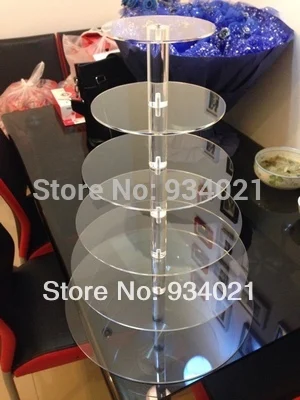 2015 High quality HIGH CLEAR 6 tiers acrylic cake stand for cup cake party decoration
2015 High quality HIGH CLEAR 6 tiers acrylic cake stand for cup cake party decoration