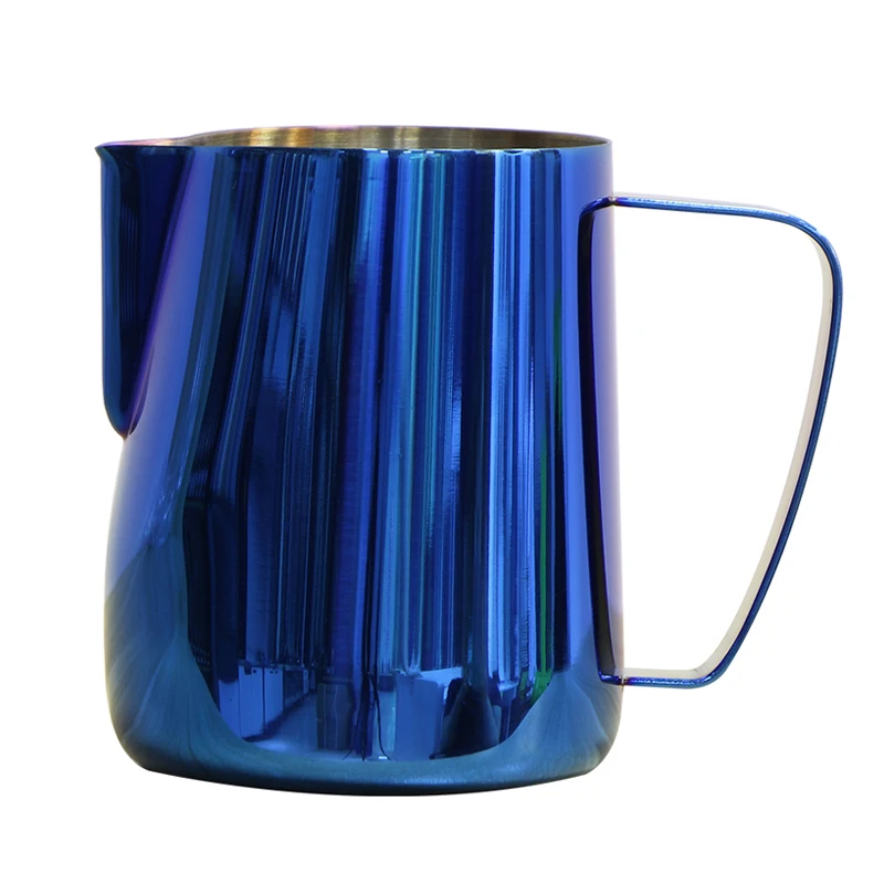 ROKENE Stainless Steel Titanium Blue Espresso Coffee Pitcher In Kitchen Home Coffee Jug Latte Milk Frothing Jug Coffee Tools
ROKENE Stainless Steel Titanium Blue Espresso Coffee Pitcher In Kitchen Home Coffee Jug Latte Milk Frothing Jug Coffee Tools