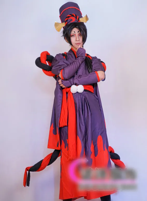 Customized Hand Tour Yin-Yang Division Costplay Costume KuroMujou SR God Kimono Costume Full Set Shoe Size Need to Contact Us
Customized Hand Tour Yin-Yang Division Costplay Costume KuroMujou SR God Kimono Costume Full Set Shoe Size Need to Contact Us
