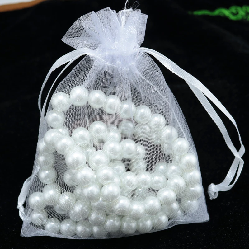 500pcs/lot 15x20cm (5.9"x7.87") White Organza Bags Wedding Cosmetic Bracelet Jewelry Packaging Bag Favor Organza Gift Pouch Bag
500pcs/lot 15x20cm (5.9"x7.87") White Organza Bags Wedding Cosmetic Bracelet Jewelry Packaging Bag Favor Organza Gift Pouch Bag